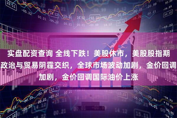 实盘配资查询 全线下跌！美股休市，美股股指期货跳水，地缘政治与贸易阴霾交织，全球市场波动加剧，金价回调国际油价上涨